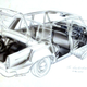 Illustration for article titled 28 rare cutaway illustrations of classic cars